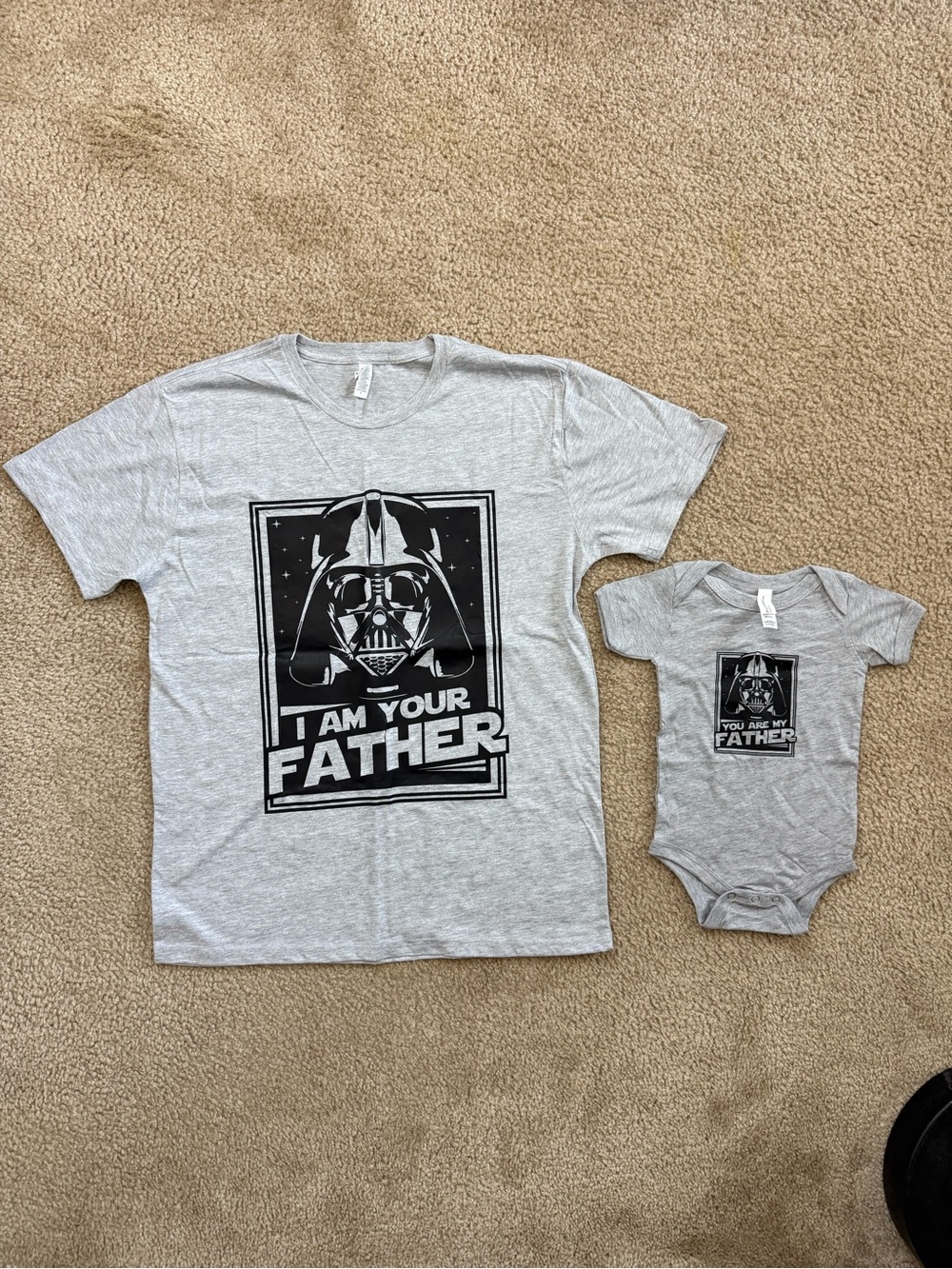 Star Wars I Am Your Father Tee / You Are My Father Onsie